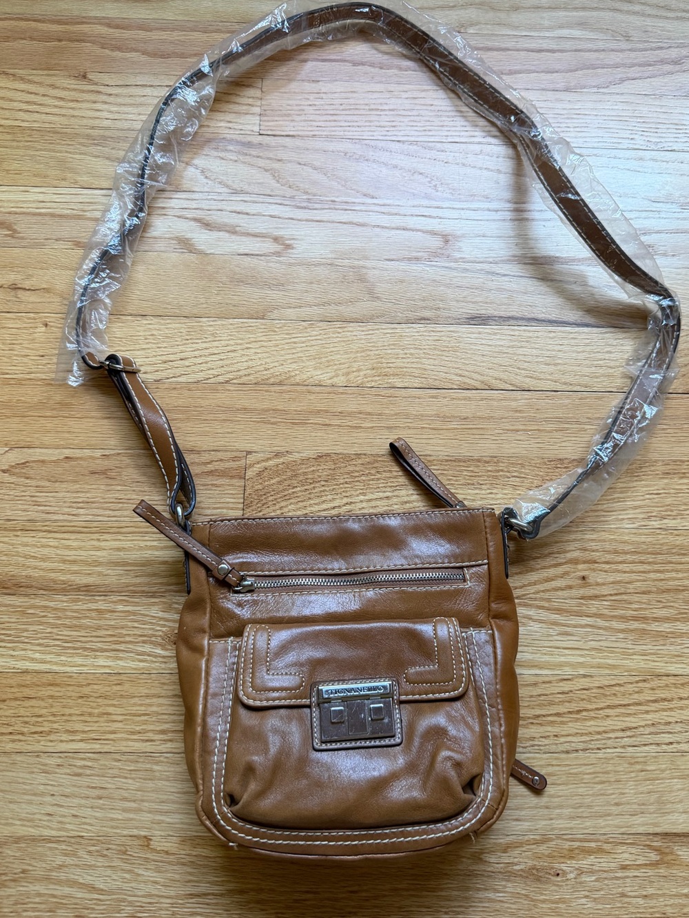 Tignanello soft leather crossbody bag
